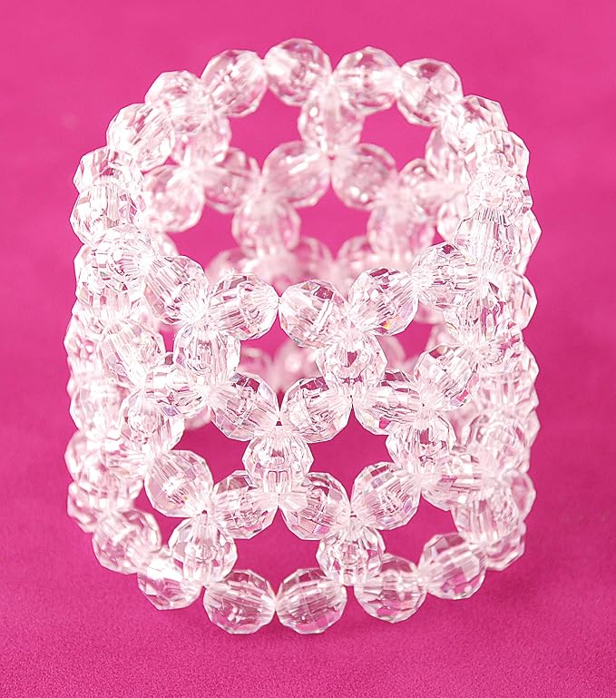 The Beadery 8mm Faceted Bead in Crystal, 900-Pieces - Image 2