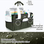 JJRING Craft Organizer Tote Bag, Art Storage Caddy - Image 4