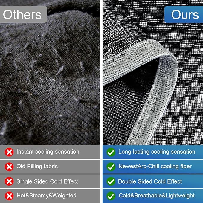 KMUSET Cooling Blanket King Size, Double Sided Summer Cooling Blankets - Image 6