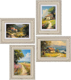 eletecpro 4x6 Vintage Picture Frame, Glass Cover, Horizontal or Vertical - Image 7