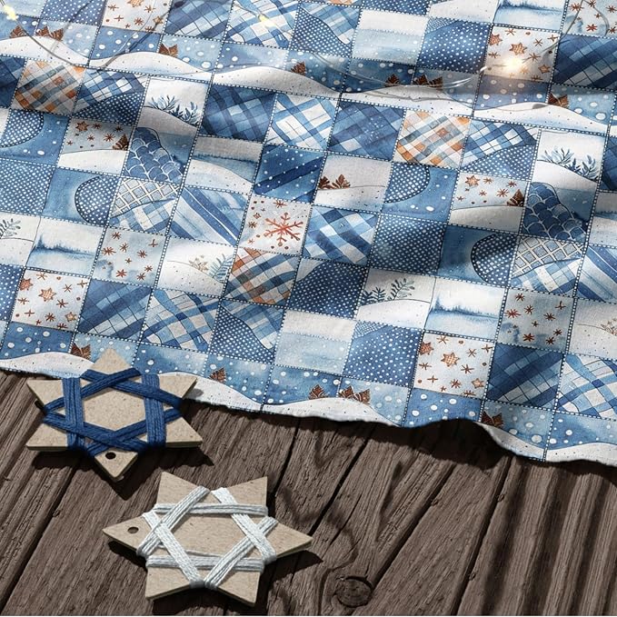100% Cotton Fabric by the Yard – Turkish Quality Quilting & Sewing Fabric - Image 9