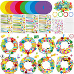 Hollowfly 48 Sets Back to School Craft Kits DIY Wreath by Hollowfly