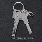 LEOBRO 100PCS Keychain Clip and Key Ring, Lobster Claw Clasps, Key Chain Rings - Image 6