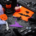 24 Piece Halloween Felt Fabric Sheets - Image 7