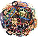 Rubber Bands Assorted Sizes Elastic Rubber Bands Office Supplies 0.5lbs | Heavy by HAIDIBAO