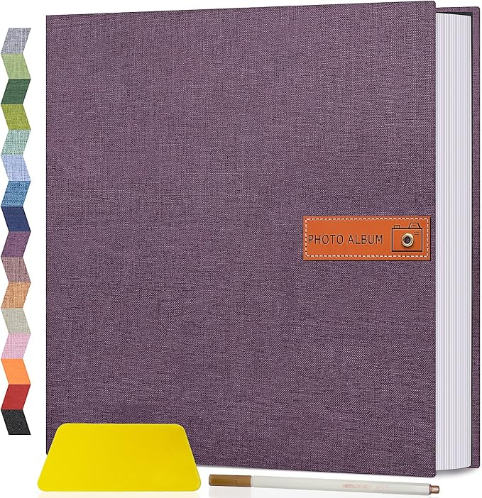 Popotop Large Photo Album Self Adhesive 4x6 5x7 8x10 Scrapbook Album DIY by Popotop