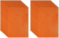 PATIKIL 30Sheets Orange EVA Glitter Foam Sheet 11.8 x 7.9 Inch 2mm Thick by PATIKIL