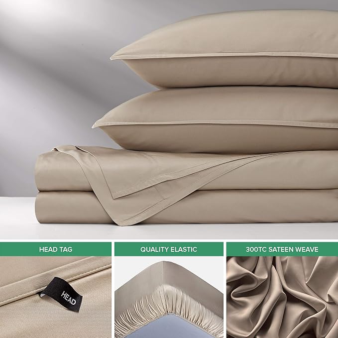 Pure Bamboo California King Sheets, Genuine 100% Organic Viscose Derived from - Image 5