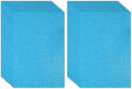 PATIKIL Light Blue Shiny EVA Glitter Foam Sheet 16x12 Inch 2mm Thick by PATIKIL