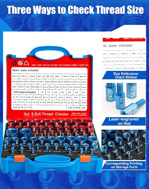 66 Nut and Bolt Thread Checker - Image 3