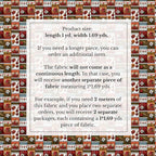 Patchwork Floral Cotton Fabric Panel 61 x 36.6 Inches, Vintage Quilt Style - Image 6