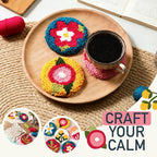 Emri Lane Punch Needle Kit – 6 Floral Design Punch Needle Embroidery Kit w/Monk - Image 5