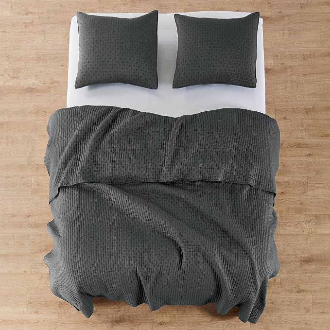 Levtex Home Cross Stitch Reversible Full/Queen Quilt Set - Image 8