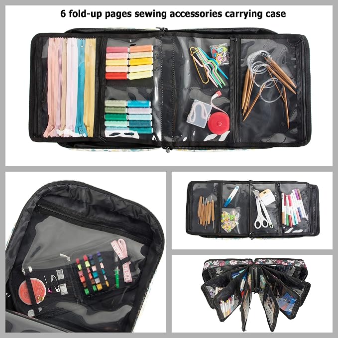 PACMAXI Sewing Accessories Storage Bag, Craft Tools | Roomy carry bag - Image 3