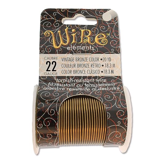 The Beadsmith Wire Elements 22-Gauge Lacquered Tarnish-Resistant Copper Wire - Image 7