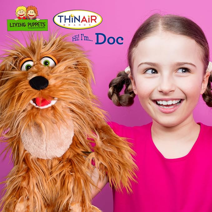 Living Puppets 20-Inch Plush Big Puppy Dog Hand Puppet - Image 2