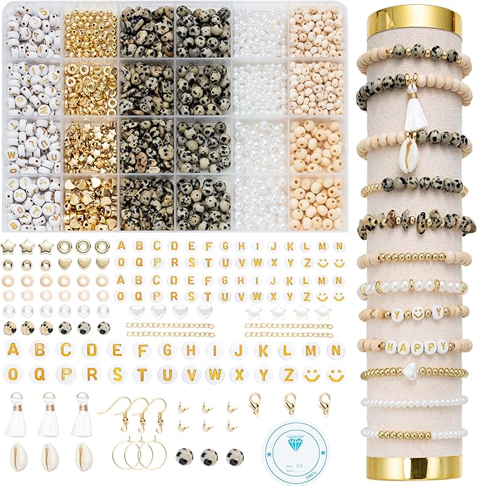 Xylise Jewelry Making Supplies Kit Natural Stone Beads by Unknown