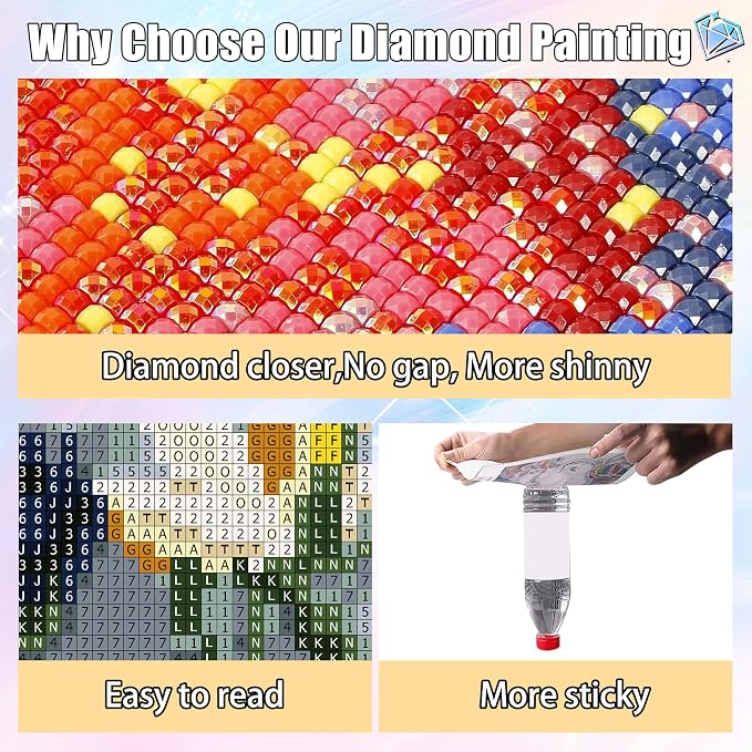 Ausanrl Flowers Square Diamond Painting Kits - Image 8
