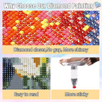 Ausanrl Flowers Square Diamond Painting Kits - Image 8