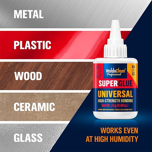 WoldoClean Super Glue All-Purpose Liquid 25g - Image 3