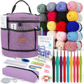 Katech Crochet Kit for Beginners, Beginner Crochet Kit for Adults-Crochet Kits by Katech