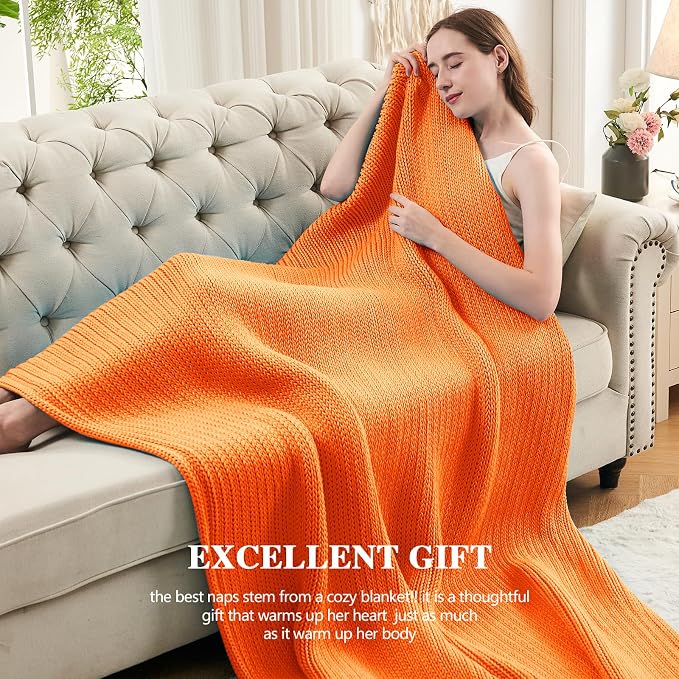 L'AGRATY Knitted Weighted Blanket - Image 5