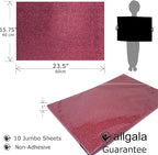 allgala Jumbo Self-Adhesive Glitter EVA Foam Sheets Paper Sheets - Image 2