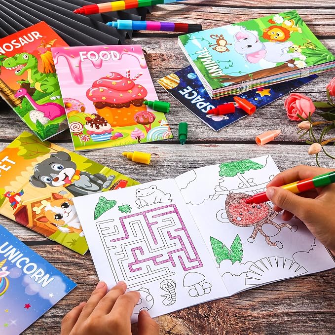 BenLouis Coloring Books Party Favors Bulk Mini Coloring Books - Image 3