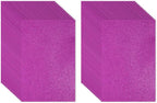 PATIKIL 30Sheets Purple EVA Glitter Foam Sheet 11.8 x 7.9 Inch 2mm Thick by PATIKIL