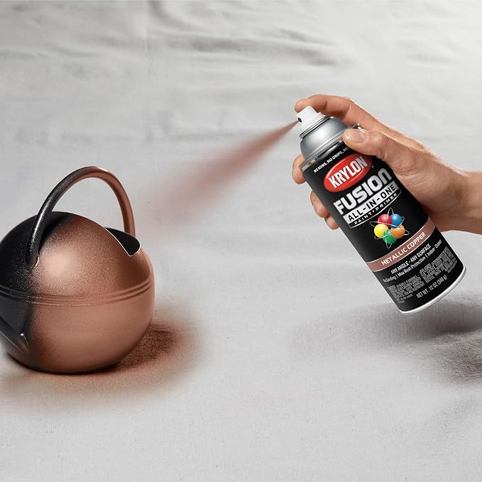 Krylon Fusion All-In-One Metallic Spray Paint & Primer, Copper - Image 10