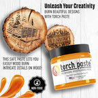 Torch Paste - The Original Wood Burning Paste | Made in USA | Heat Activated - Image 3