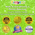 FUNNYB&G Foil Art Craft Kit for Kids 4-10 Years Old: Mess-Free & No-Glue - Image 8