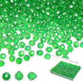 BONNY BOXX 500pcs 8mm Acrylic Faceted Round Crystal Beads Transparent Deep by BONNY+BOXX
