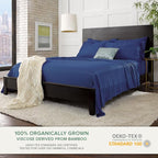 Pure Bamboo King Sheets, Genuine 100% Organic Viscose Derived from Bamboo Bed - Image 2