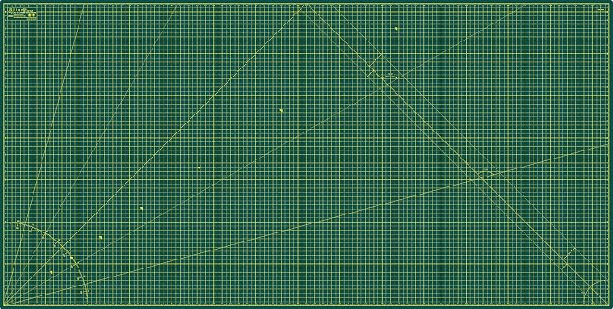 Elan Cutting Mat 36x72 Green, Extra Large Self Healing Cutting Mat 36 x 72 Inch - Image 2
