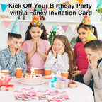 Cowgirl Birthday Invitations, 25 Double-Sided Invitation Cards - Image 5