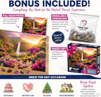 Hawaiian Waterfall Puzzles for Adults 1000 Pieces, Impossible Hard Difficult - Image 7