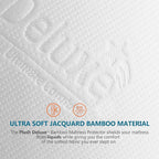 PlushDeluxe Premium Bamboo Mattress Protector – King Size, Waterproof, & Ultra - Image 2
