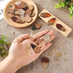 FASHEWELRY Resin Wood Earring Kit - Image 3