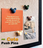 24 Pcs Cute Push pins, Colorful Decorative thumbtacks, Mouse Push pins - Image 4