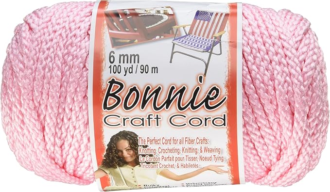 Bonnie Macrame Craft Cord 6mmX100yd by PepperellCrafts