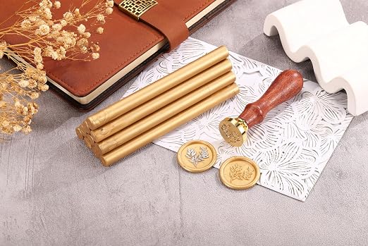 Yoption Wax Seal Kit, Eucalyptus Wax Seal Stamp, Wine Packages - Image 4