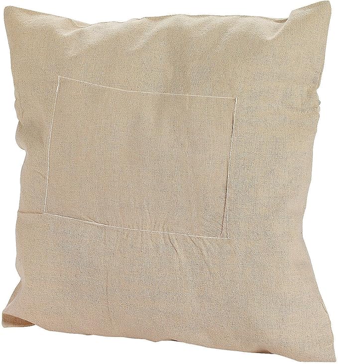 Fun Express Throw Pillow Covers, Cotton Square, - Image 5
