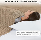 L'AGRATY Knitted Weighted Blanket - Image 6