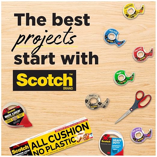 Scotch Double Sided Tape, 0.50 in. x 1296 in., 2 Tape Refill Rolls | Office and - Image 8