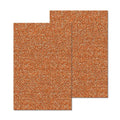 2 Pack 8'' x 12'' Glitter Orange Acrylic Sheet, 3mm Thick Acrylic Plexiglass by Unknown