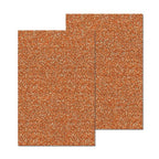 2 Pack 8'' x 12'' Glitter Orange Acrylic Sheet, 3mm Thick Acrylic Plexiglass by Unknown