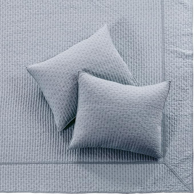 Levtex Home - Cross Stitch Bedspread Set - King Bedspread and Two King Shams - - Image 7