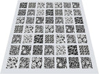 8"x 8" 50pcs Cotton Fabric Squares - Image 2