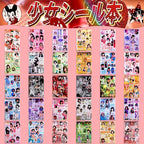 Tmtains 30 Sheets Japanese Manga Style Sticker Book 650+Pcs Heisei Retro Cute - Image 3